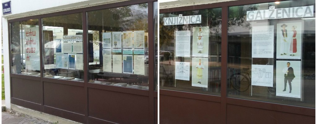 Glagoljica (ne)zaboravljeno pismo / Odjećom kroz baštinu – informativno-edukativne izložbe