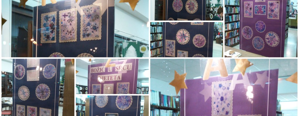Božić u srcu djeteta – izložba učeničkih radova