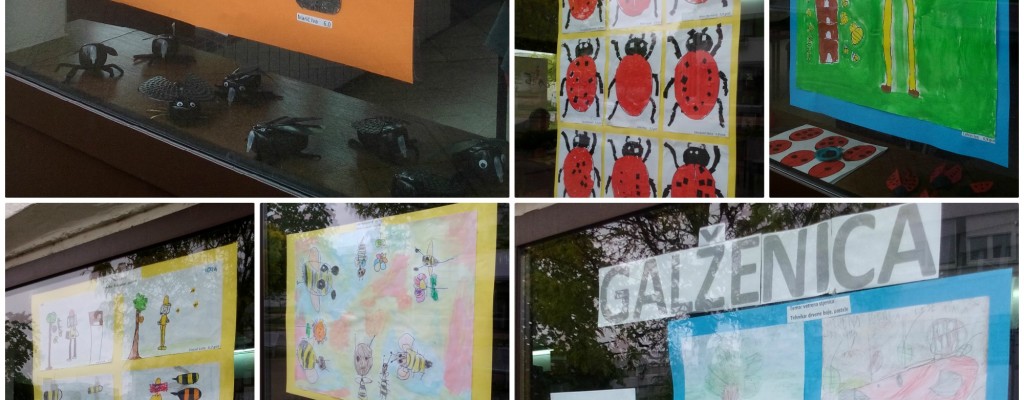 Djeca i kukci – izložba dječjih radova