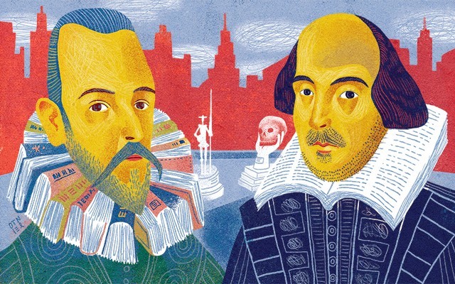 Tresač koplja, Bistri vitez tužnog lica i harmonija sfera – književna večer uz Shakespearea i Cervantesa