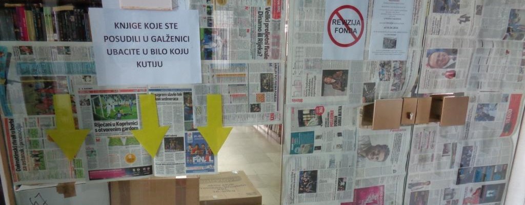 Revizija fonda u Područnoj knjižnici Galženica