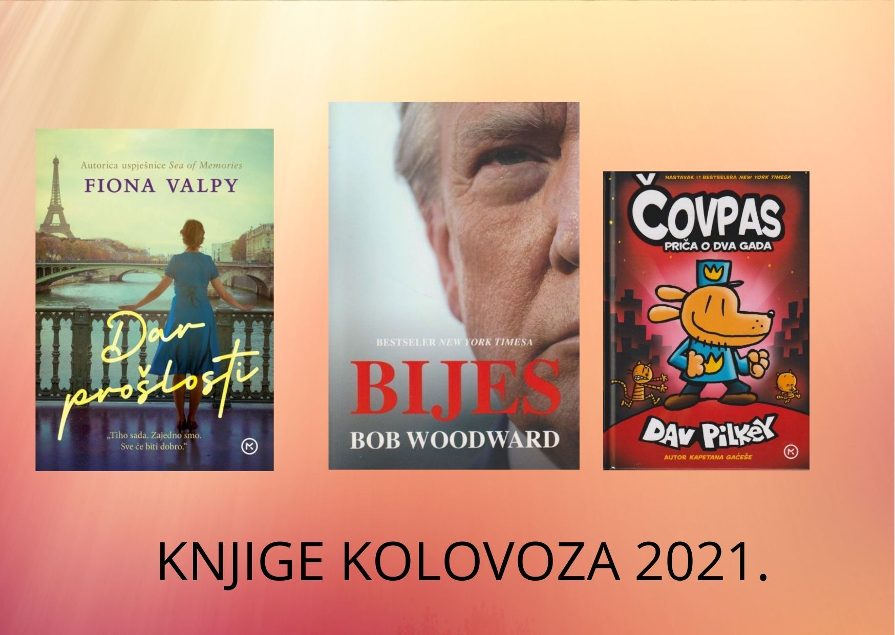 Knjige kolovoza 2021. – najposuđivanije