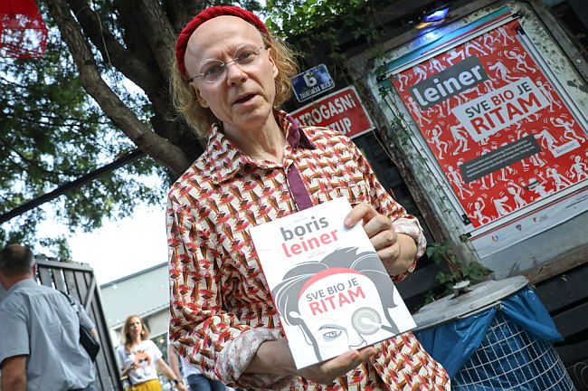 GOSTOVANJE BORISA LEINERA UZ PROMOCIJU KNJIGE ”SVE BIO JE RITAM”