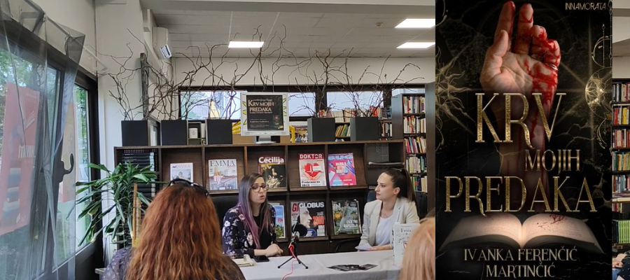 Snimka gostovanja Ivanke Ferenčić Martinčić u Područnoj knjižnici Galženica