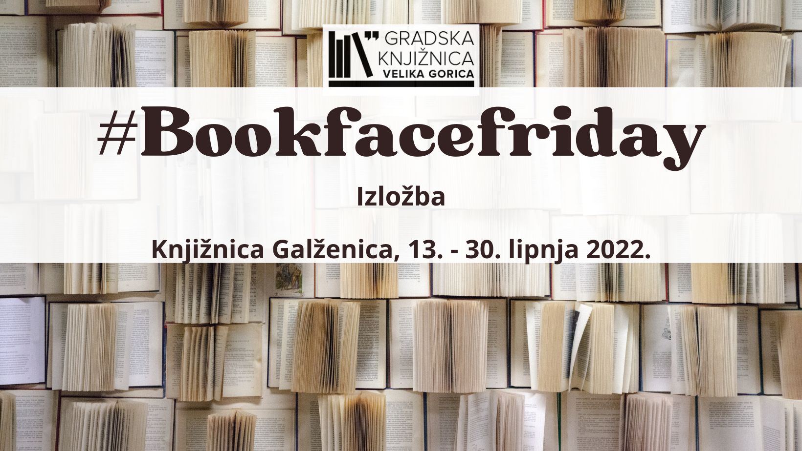 #Bookfacefriday izložba