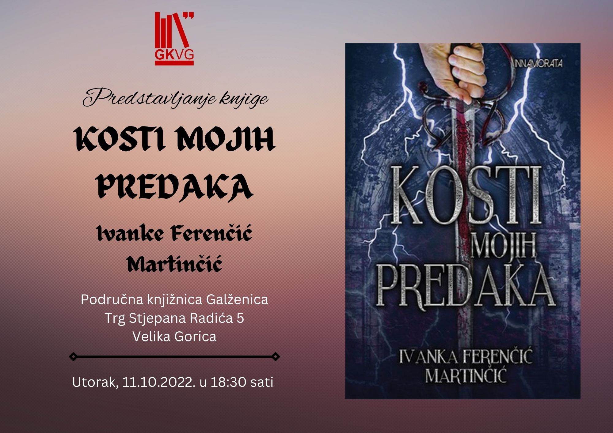 Kosti mojih predaka – predstavljanje knjige
