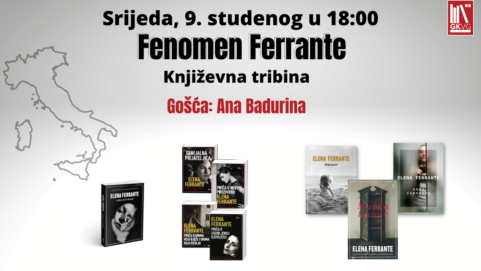 Fenomen Ferrante: književna tribina