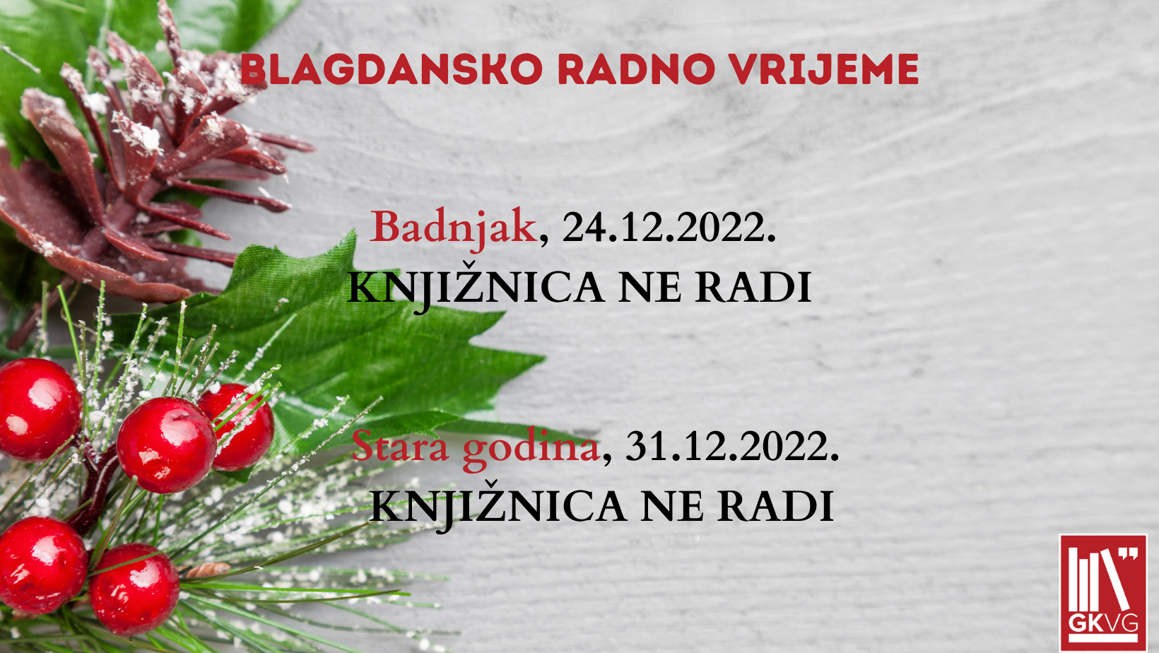 Blagdansko radno vrijeme