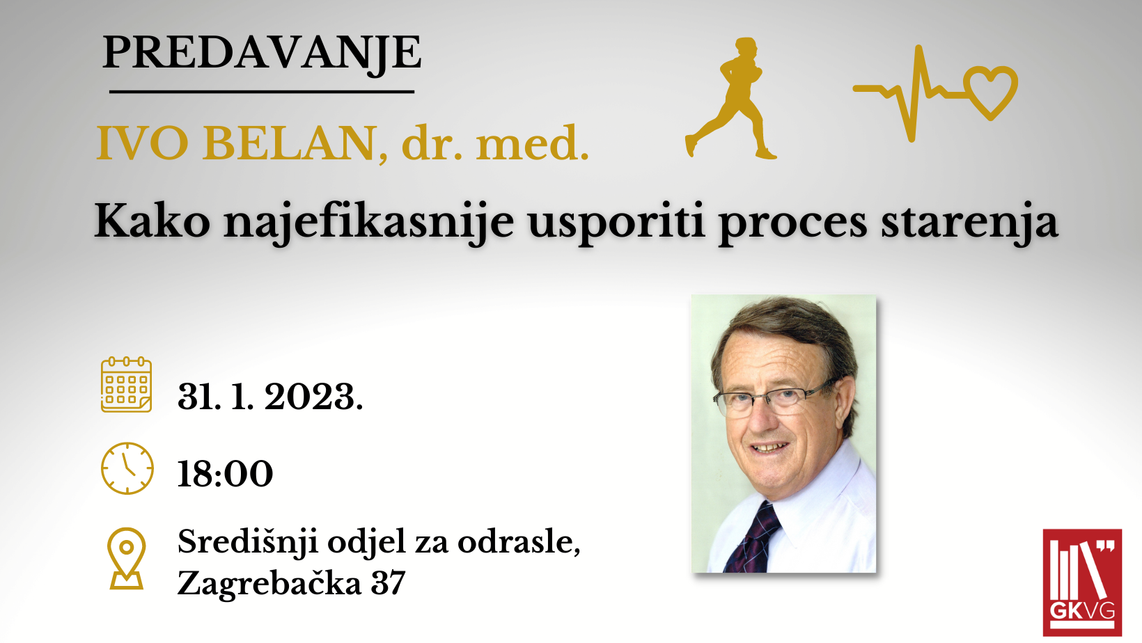 PREDAVANJE: Kako najefikasnije usporiti proces starenja