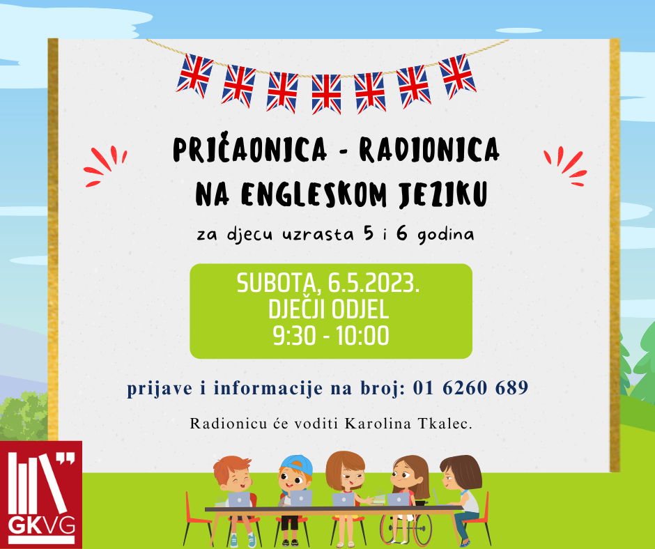 Pričaonica/radionica na engleskom jeziku