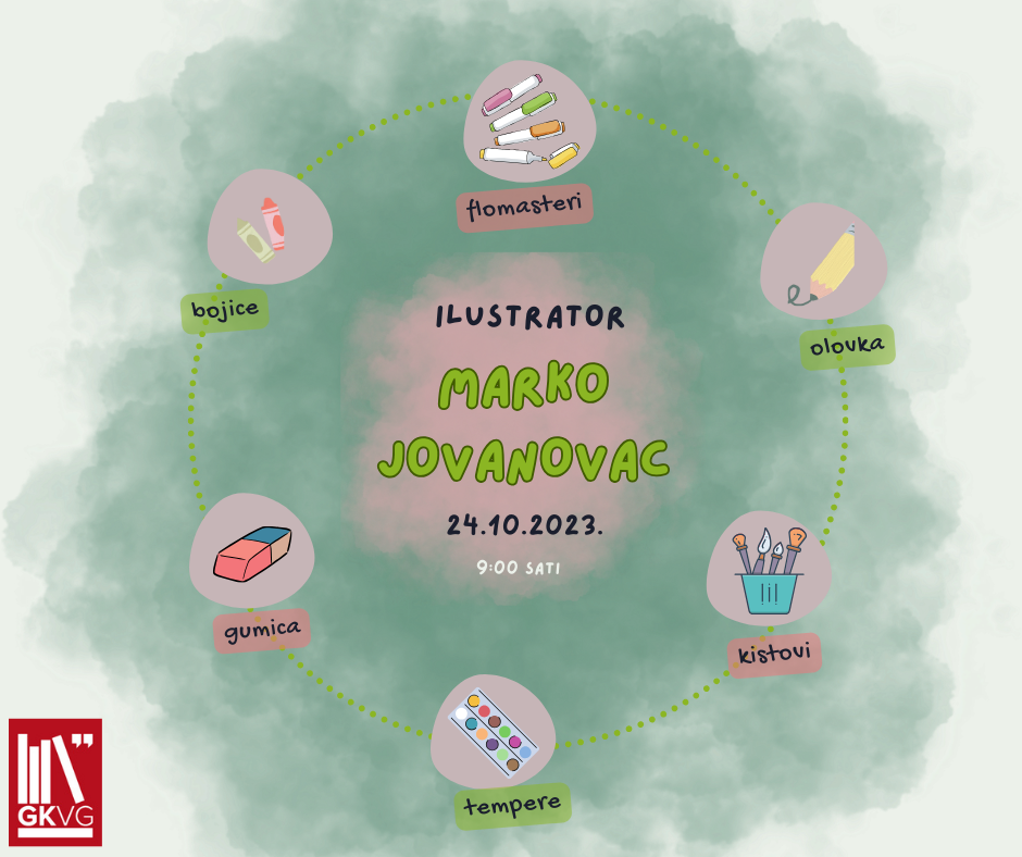 Gostovanje ilustratora Marka Jovanovca