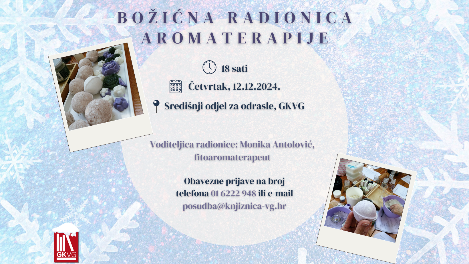 Božićna radionica aromaterapije