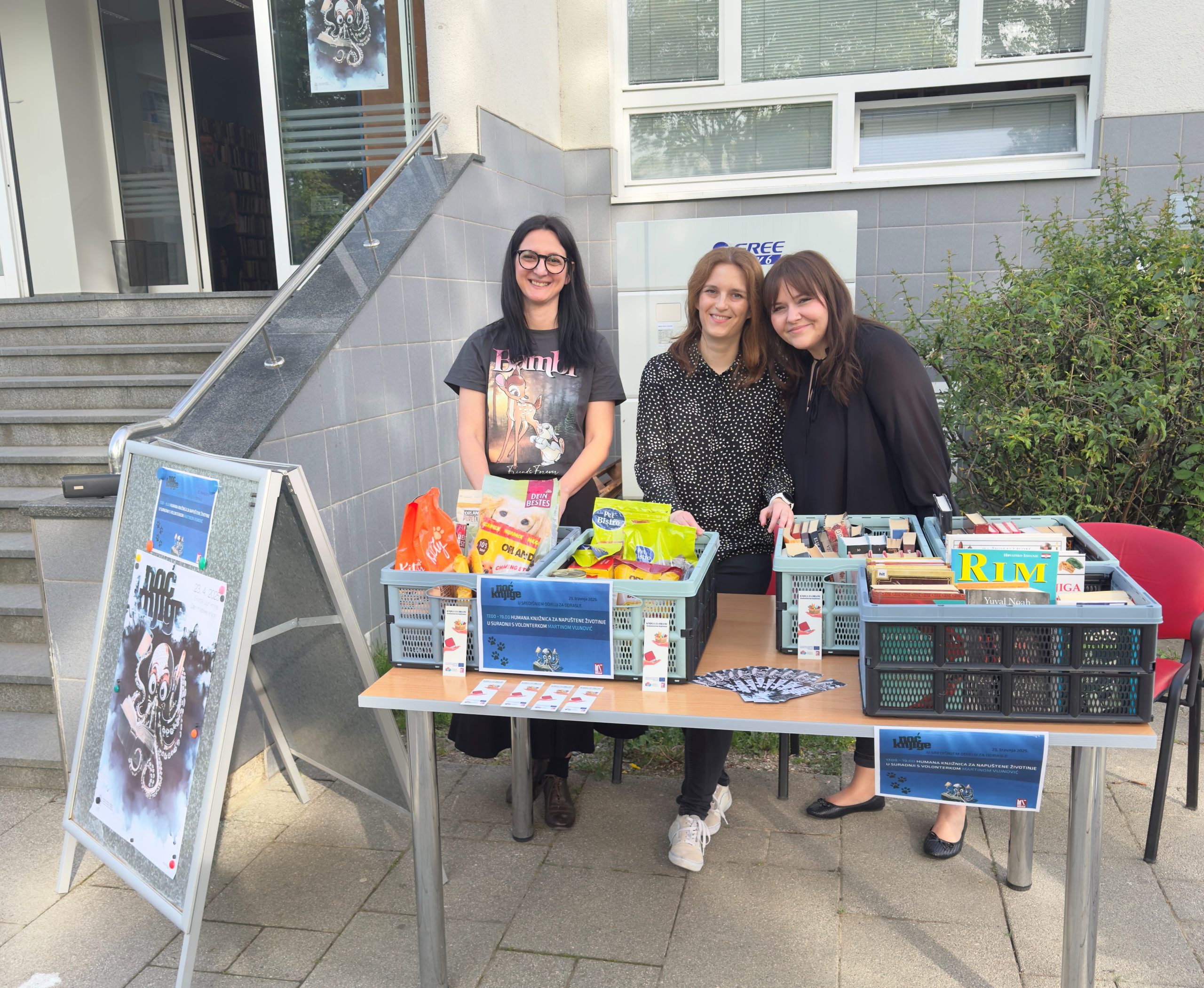 Humana knjižnica za napuštene životinje u suradnji s volonterkom Martinom Vujnović