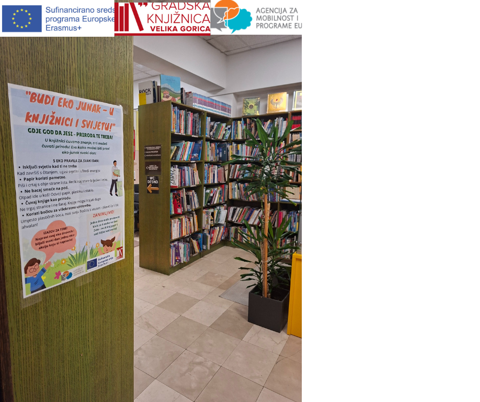 “BUDI EKO JUNAK – U KNJIŽNICI I SVIJETU!”