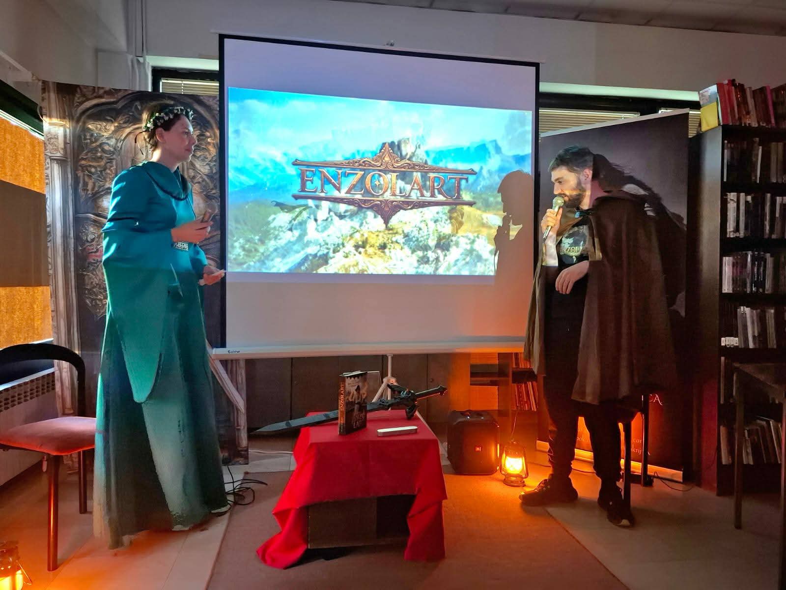 ODRŽANA PROMOCIJA KNJIGE I ANIMIRANOG FILMA “ENZOLART”