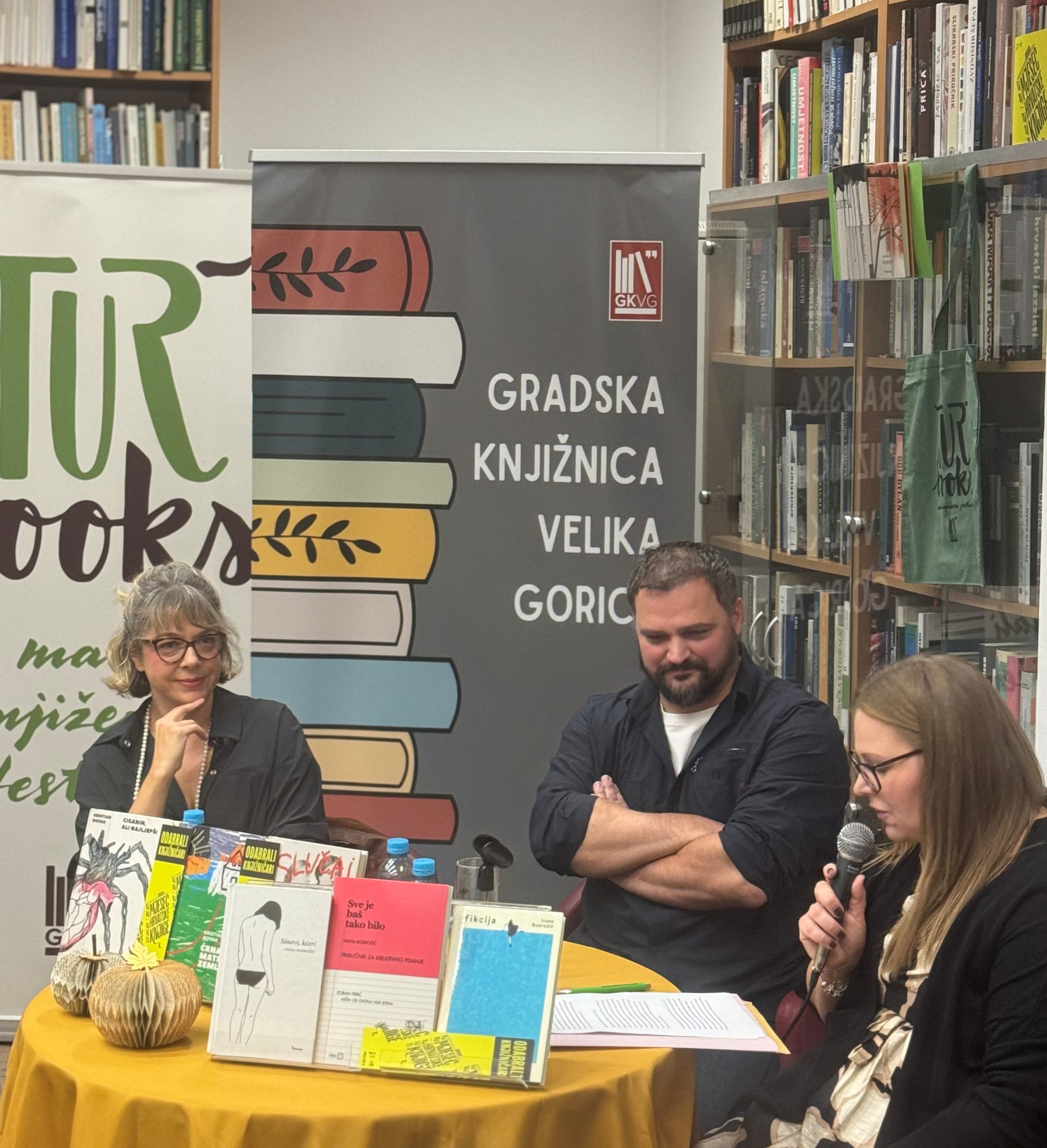 Mali književni festival Turbooks: Književni susret s Ivanom Bodrožić i Kristianom Novakom