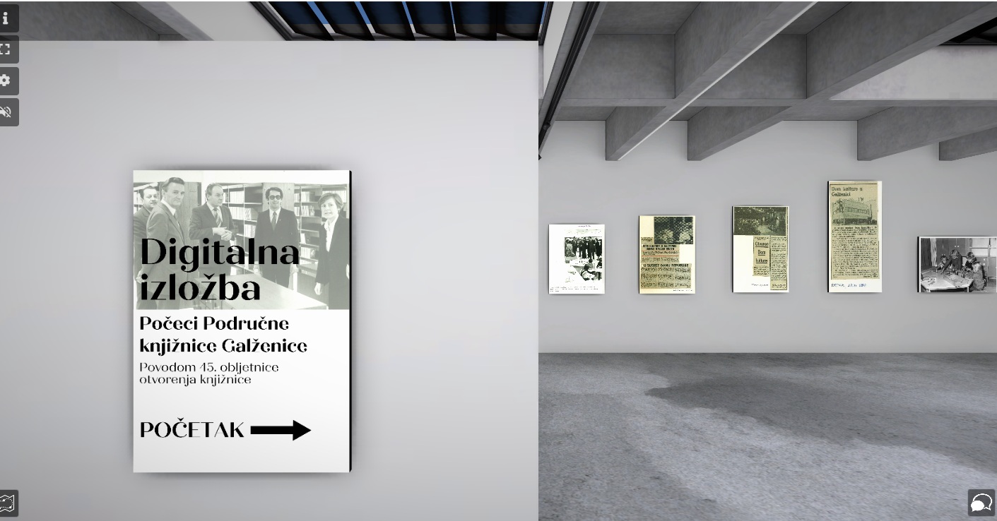 Obljetničke aktivnosti Područne knjižnice Galženica – Počeci Područne knjižnice Galženica – DIGITALNA IZLOŽBA