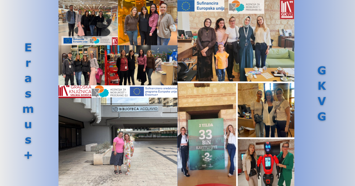 Erasmus+ 2025 – Iskustva i koristi za Gradsku knjižnicu Velika Gorica