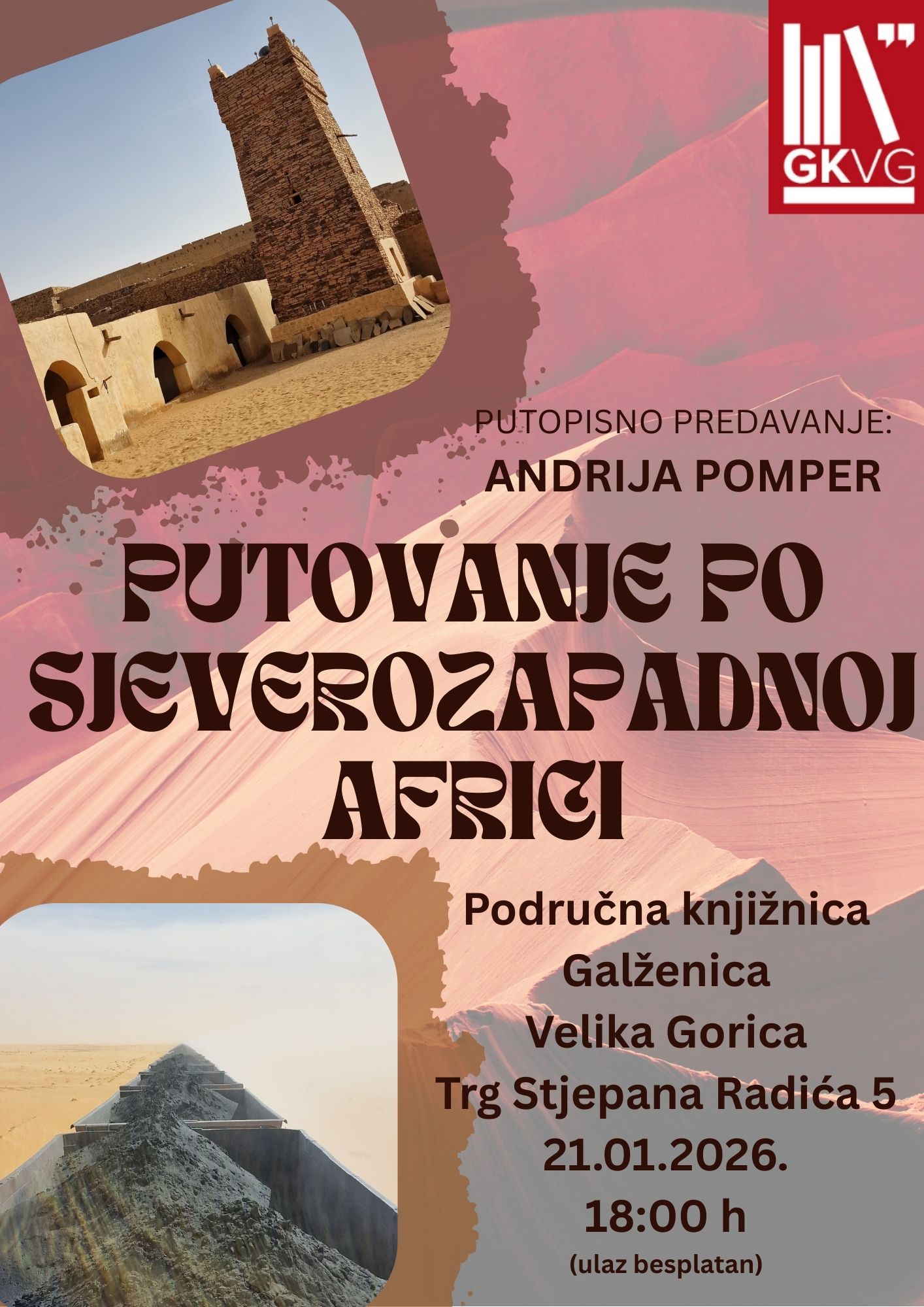 Putovanje po sjeverozapadnoj Africi – putopisno predavanje