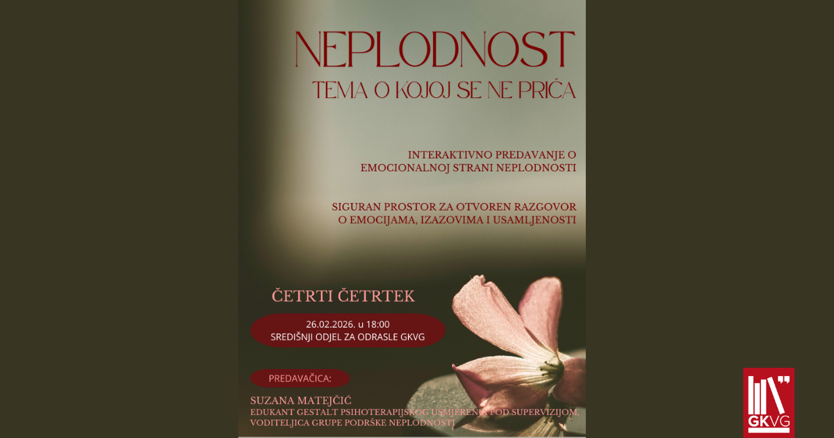 Četrti četrtek– Neplodnost: tema o kojoj se ne priča