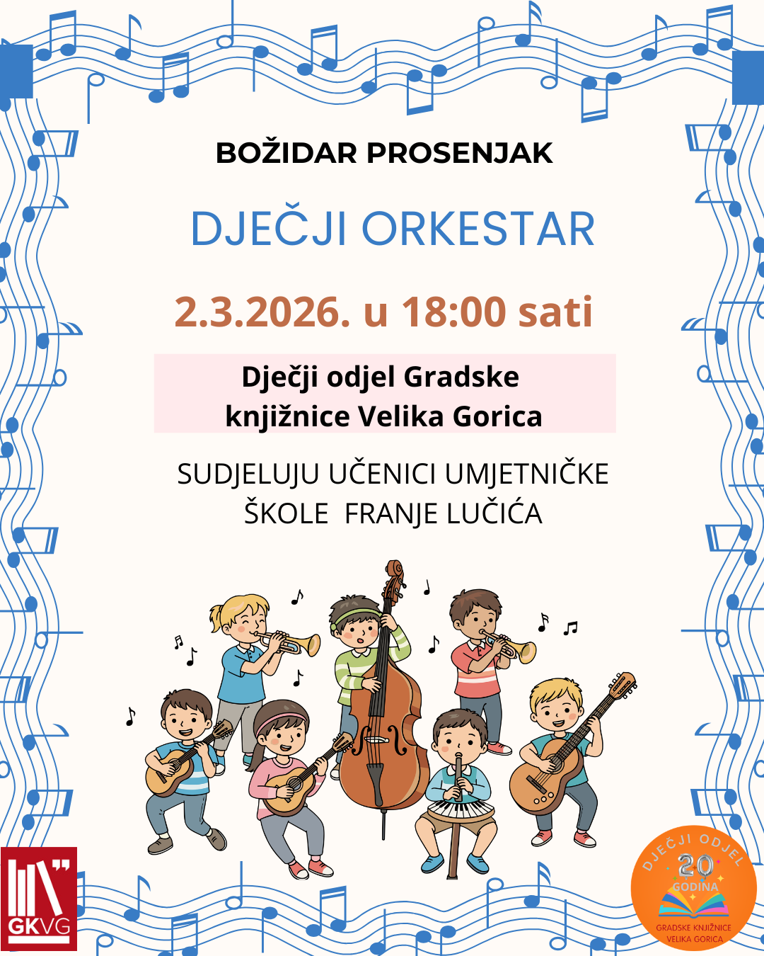 Promocija knjige Dječji orkestar