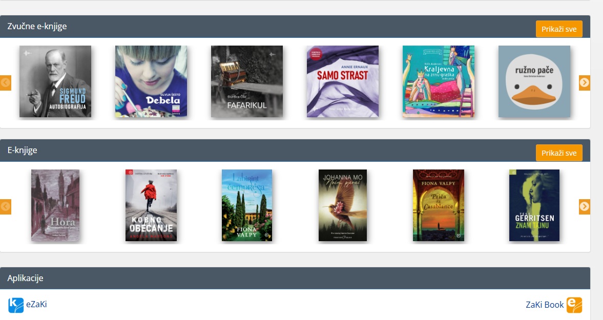 Zvučne e-knjige i e-knjige