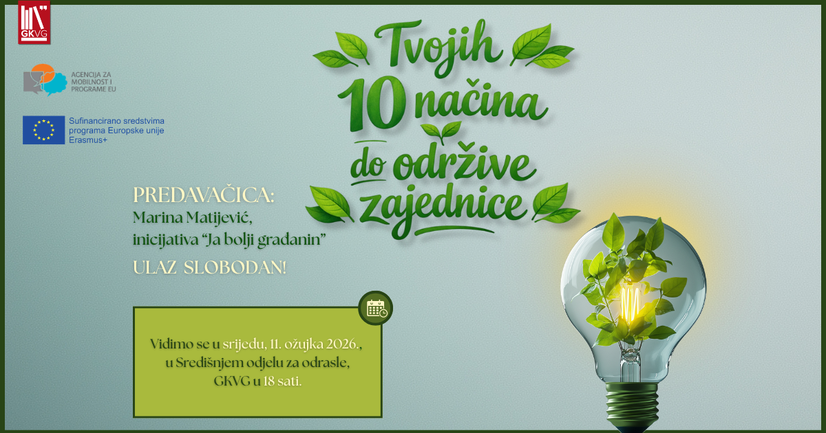 Tvojih 10 načina do održive zajednice