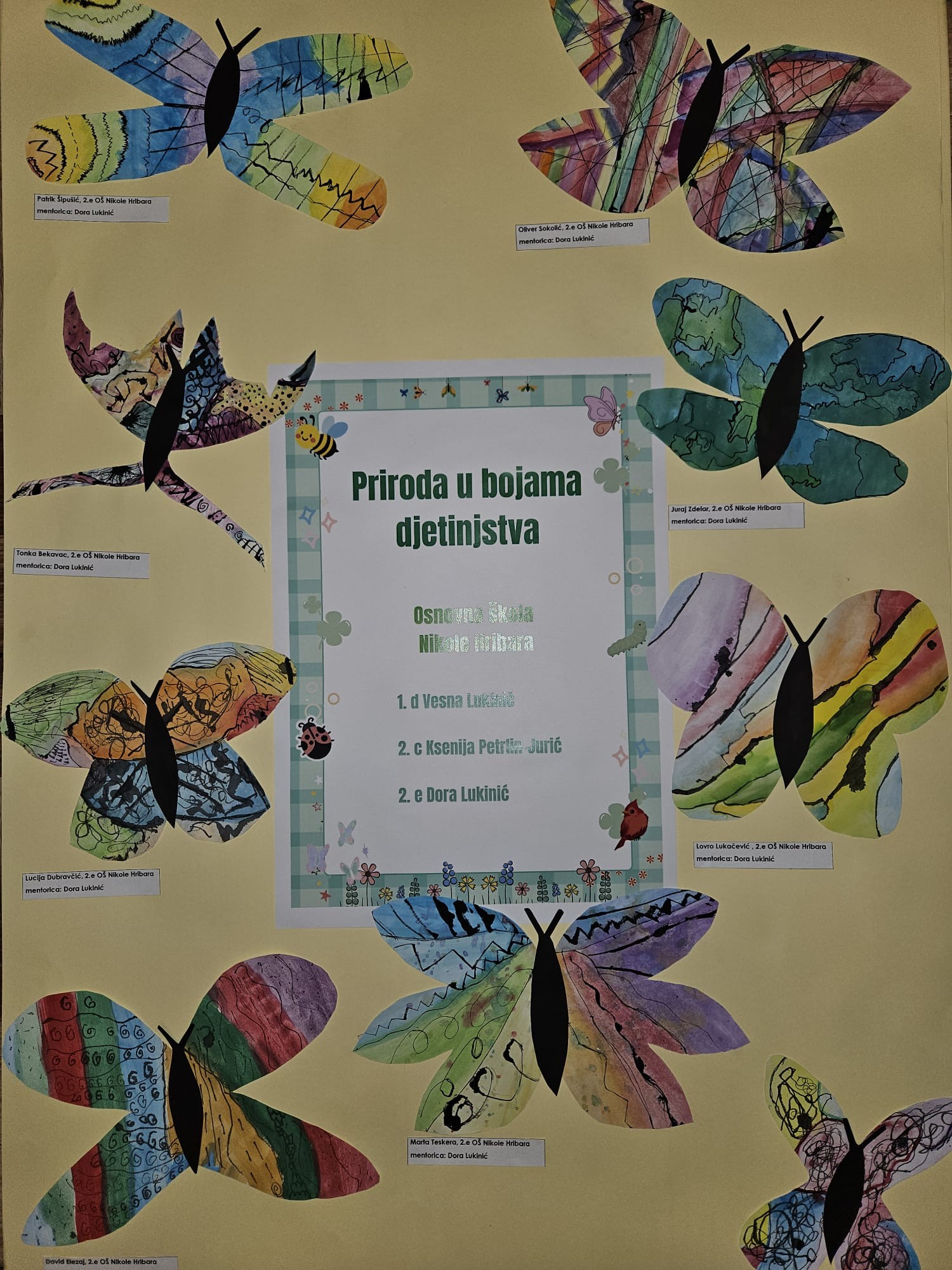 PRIRODA U BOJAMA DJETINJSTVA – izložba učeničkih radova