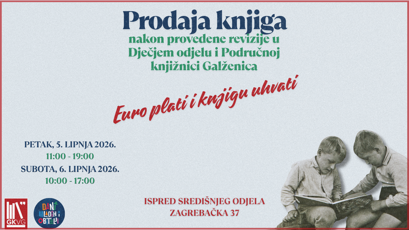 PRODAJA KNJIGA – Euro plati i knjigu uhvati
