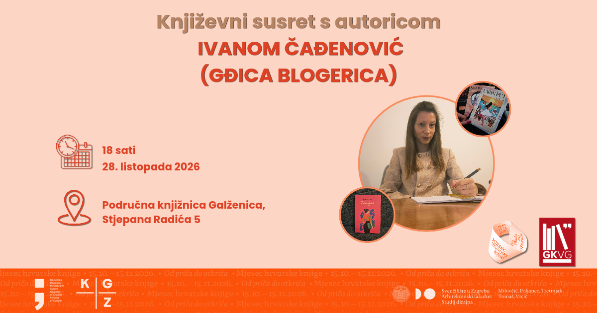 KNJIŽEVNI SUSRET S AUTORICOM IVANOM ČAĐENOVIĆ