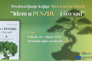 Predstavljanje knjige “Idem u penziju” (Objava na Facebooku)
